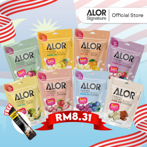 Merdeka Promotion: ALOR Yogurt Bites 30g/50g (Free Americano Coffee 1 sachet)