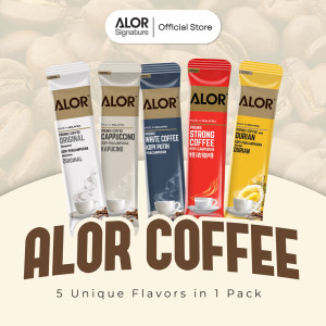 ALOR Coffee Assortment: 5 Flavours Pack