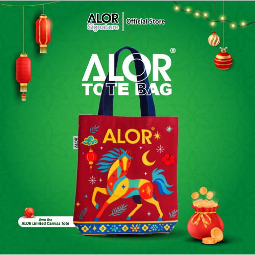 ALOR Festive Tote Bag