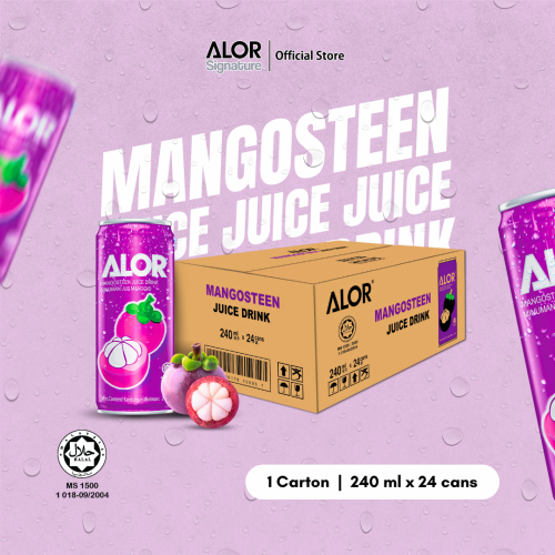 ALOR Mangosteen Juice RTD ( 1/6/24 Cans)- EXP 11/2025