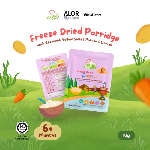 4.4 Sale: 3 Flavours Yogurt Melts (3packs/set) + 2 Packs Baby Porridge for RM2.10????