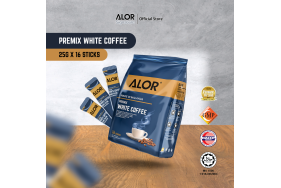 ALOR 3 In 1 White Coffee (25g x 16 sachets) 