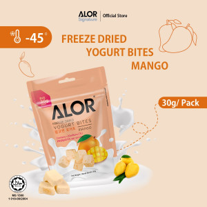ALOR Freeze Dried Mango Yogurt Bites 30g