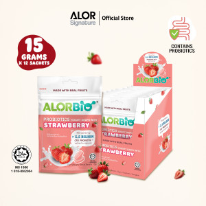 ALORBIO Probiotic Yogurt  Drops/ ALORBIO Gula-gula yogurt Probiotik (15g x12 packet)