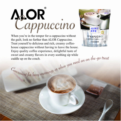 ALOR Cappuccino Coffee 25gram x 16 Sachets