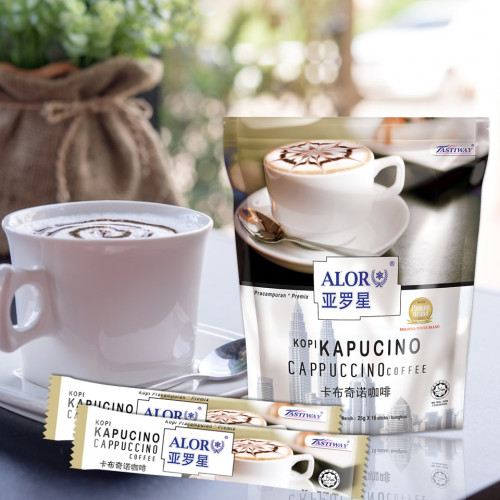 ALOR Cappuccino Coffee 25gram x 16 Sachets