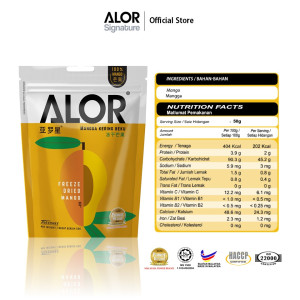 ALOR Freeze Dried Mango- 50g