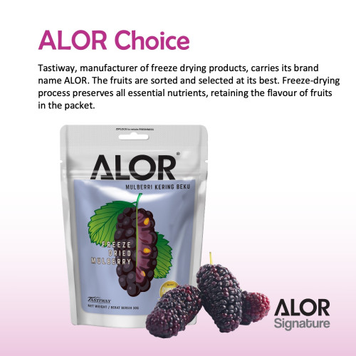 ALOR Freeze Dried Mulberry- 30g