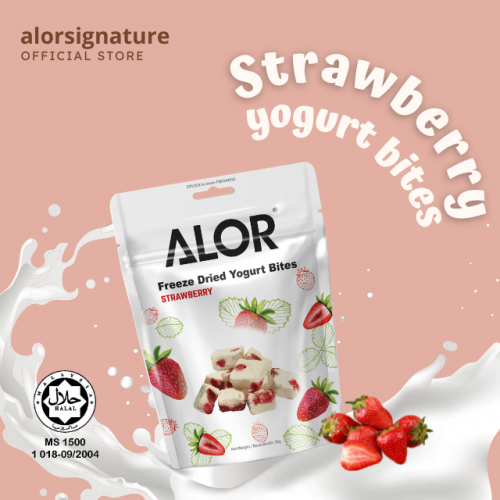 ALOR Freeze Dried Strawberry Yogurt Bites