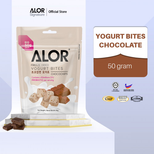 ALOR Freeze Dried Chocochips Yogurt Bites 50g