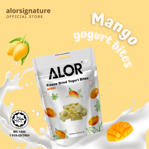 ALOR Freeze Dried Mango Yogurt Bites