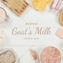 Derniz Goat's Milk Crystal Soap 20g