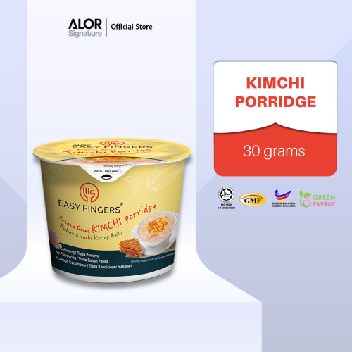 Easy Fingers Freeze Dried Kimchi Porridge 30g/cup