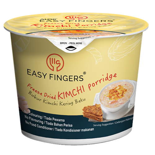 Easy Fingers Freeze Dried Kimchi Porridge 30g/cup