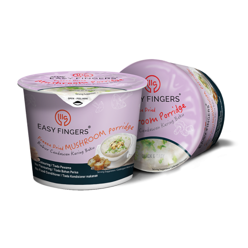 Easy Fingers Freeze Dried Mushroom Porridge 30g/cup