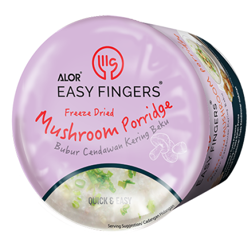 Easy Fingers Freeze Dried Mushroom Porridge 30g/cup