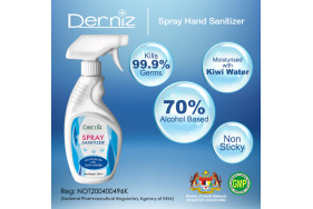 Derniz Hand Sanitizer 500ml (Spray Type)