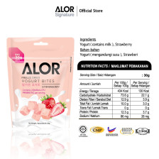 ALOR Freeze Dried Strawberry Yogurt Bites 30g