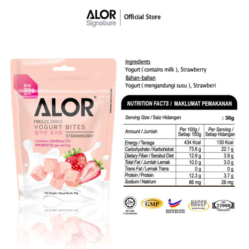 ALOR Yogurt Bites- Bundle Set- 5 in 1- 30/50g x5 packs