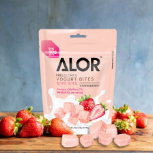 ALOR Freeze Dried Strawberry Yogurt Bites 30g