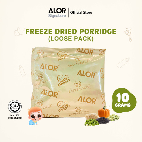 ALOR Little Fingers Freeze Dried Porridge (10g)- 1 sachet