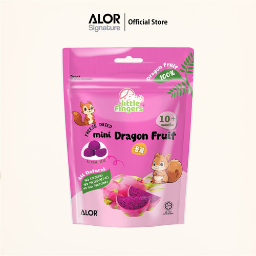 Little Fingers Freeze Dried Mini Dragon Fruits 15g (10 months+)