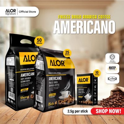 ALOR Americano Freeze Dried Arabica Coffee