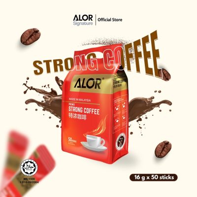 ALOR Premix Strong Blend Coffee 16g x 50 Sticks