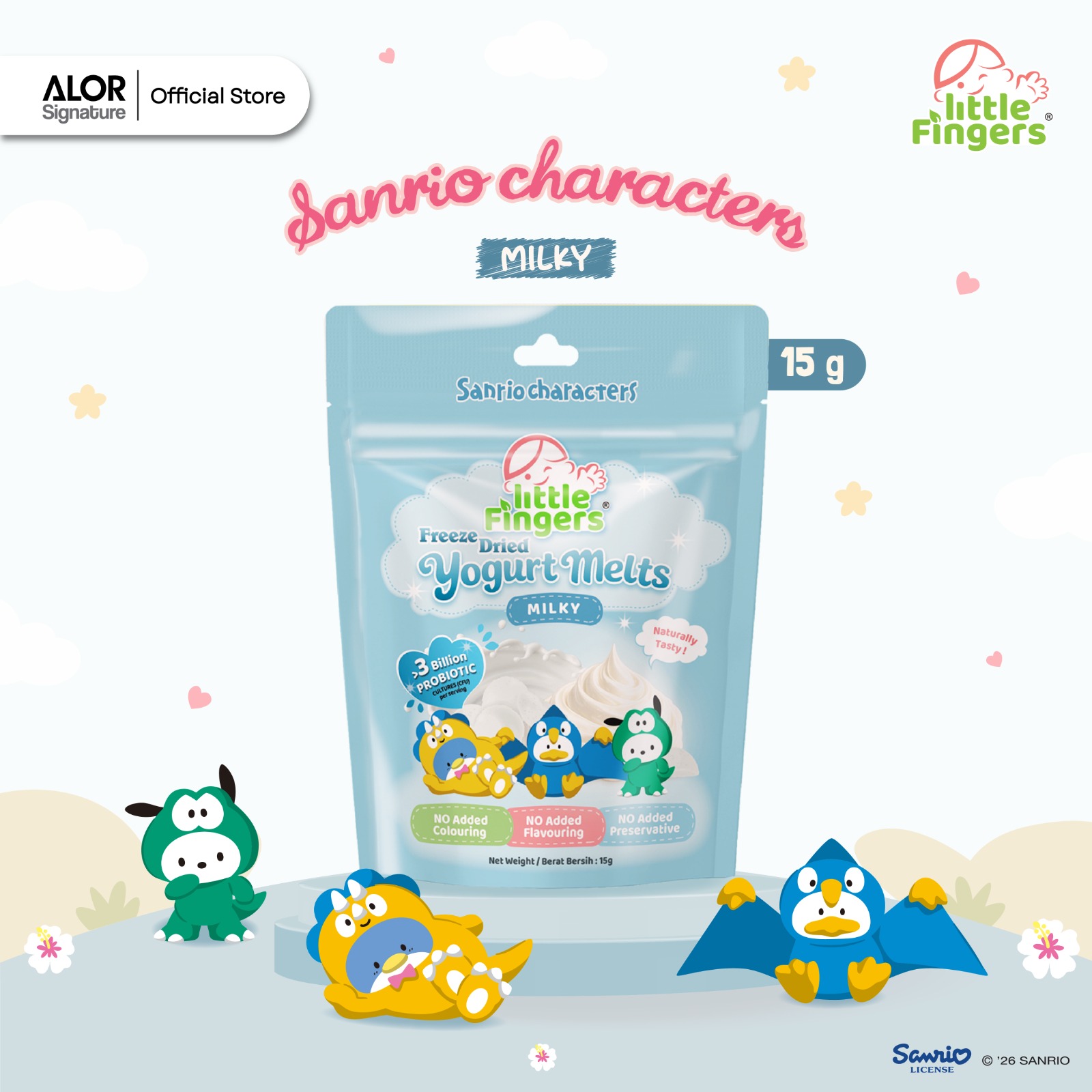 New Launching on 1 June 2026- Little Fingers Freeze-Dried Yogurt Melts with probiotics (10 months+)- 15g/pack - Image 6