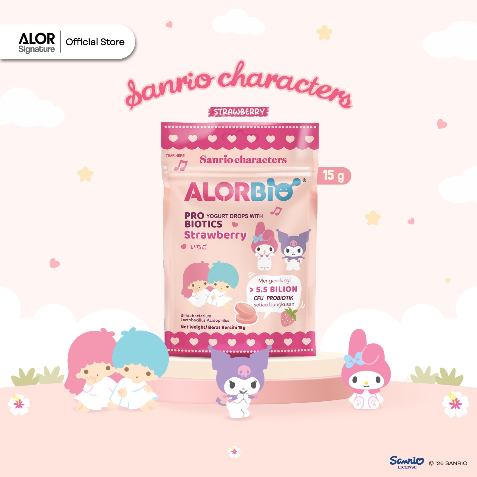 New Launching on 1 June 2026- AlorBio Freeze-Dried Yogurt Drop (15g/packet) - Image 4