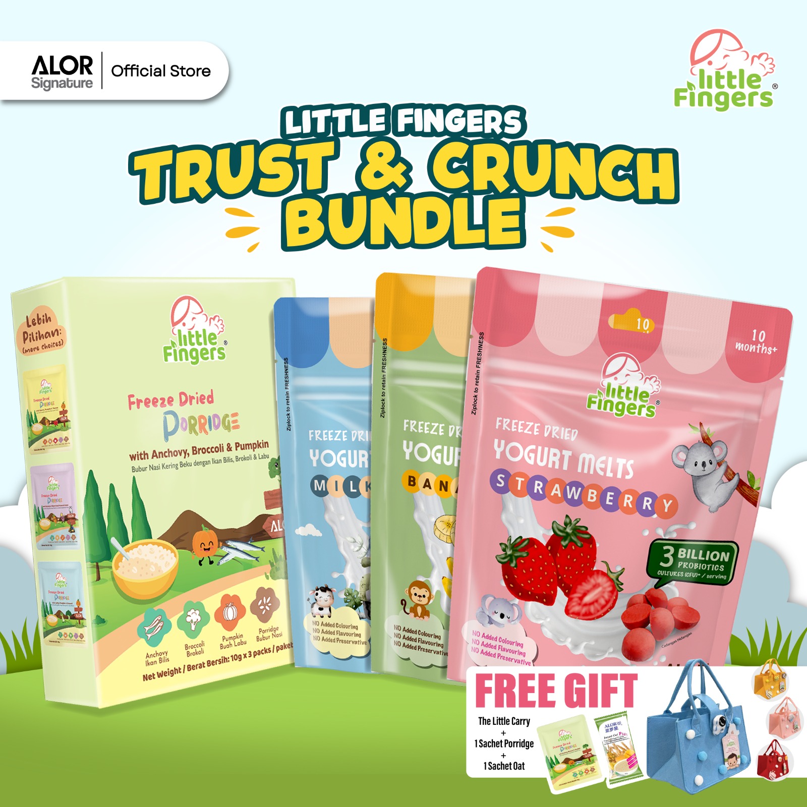 Little Fingers Trust & Crunch Bundle