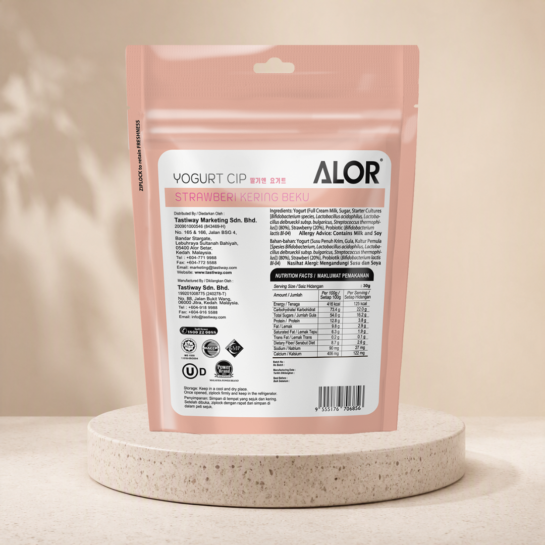 Alor Strawberry Snacks Combo Set - Image 3