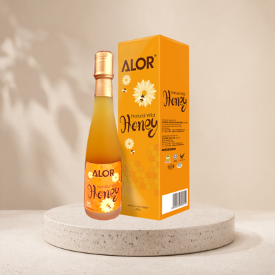 ALOR Natural Wild Honey 450ml