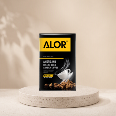ALOR Americano Freeze Dried Arabica Coffee- 10 sachets