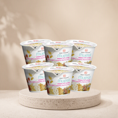 Easy Fingers Muesli with Freeze Dried Yogurt Fruits & Nuts 6 cups