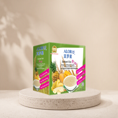 Alor Instant Oat Plus Freeze Dried Fruits 8 sachets