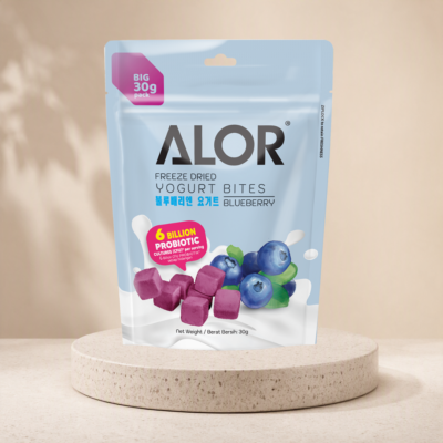 ALOR Freeze Dried Yogurt Bites- Blueberry 30g