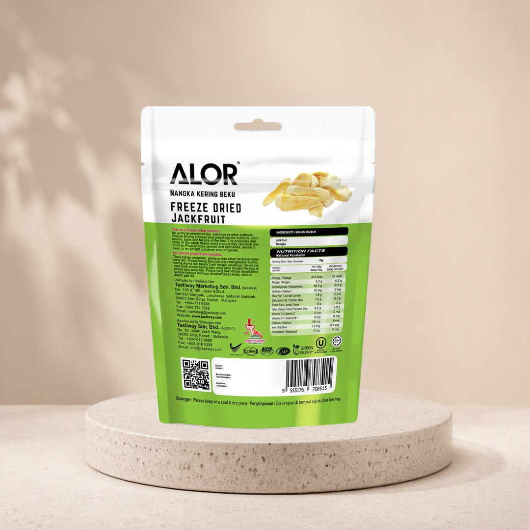 ALOR Freeze Dried Jackfruit 15g - Image 2